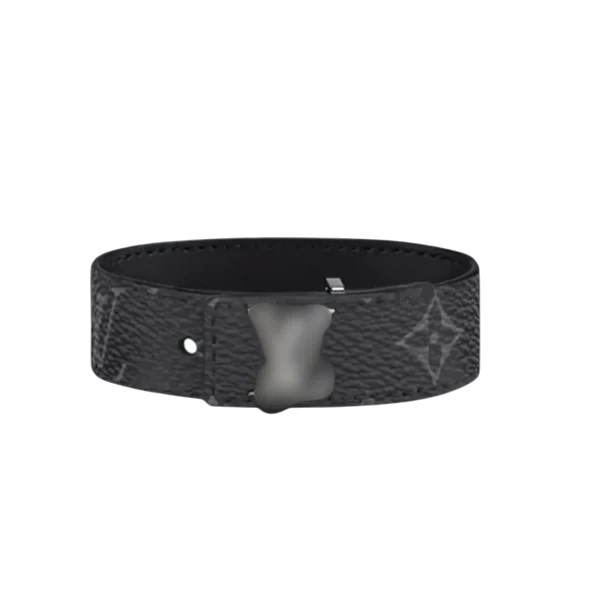 Louis Vuitton Monogram Eclipse Leather Bracelet